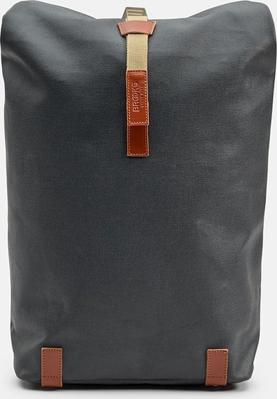 Çantë shpine Brooks Pickwick Cotton Canvas 26L, e papërshkueshme nga uji, gri honey