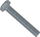 Vidhë galvanizuar 82105 CL 5.8, 10x120 mm, metal dhe dru, argjend