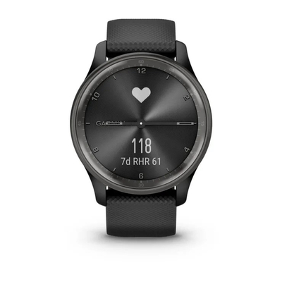 Ora inteligjente Garmin Vivomove Trend, 40mm, GPS, e zezë
