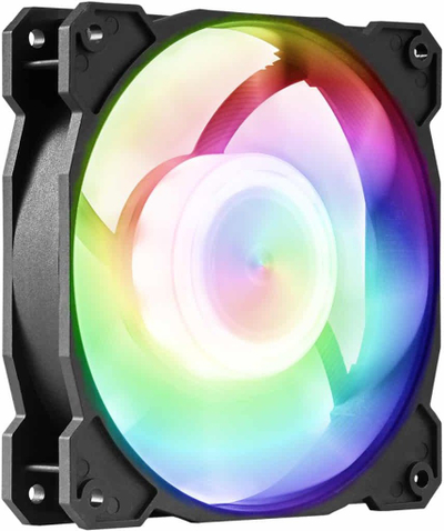 Ventilator PC GELID Solutions Radiant D ARGB, 120mm, 12V PWM, i zi