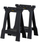 Рафови Stanley Junior STST1-70355, 2 парчиња, црни







