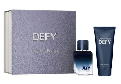 Set dhuratë për meshkuj Calvin Klein Defy, Eau de Parfum 50 ml + xhel dushi 100 ml