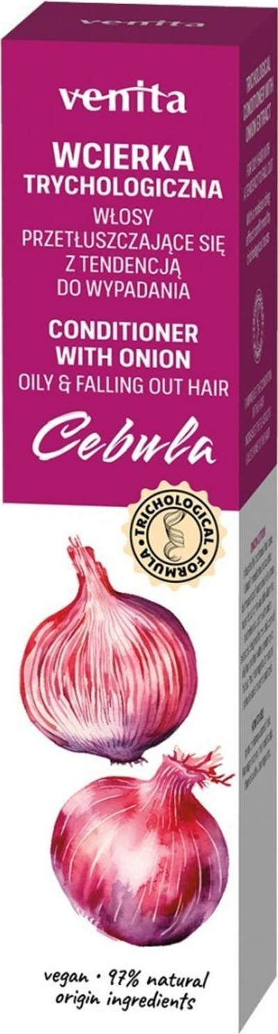 Locion për skalpin Venita Trichological Scalp Rub Onion, 100 ml