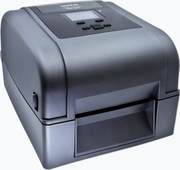 Printer etiketash Brother TD4650, termik, 203 dpi, i zi gri