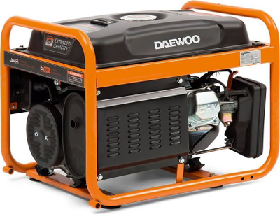 Gjenerator rryme Daewoo GDA 3500E, 3200W, 18L, portokalli me të zezë