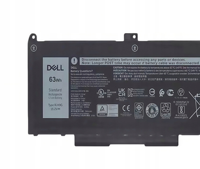 Bateri për laptop Dell Latitude 5520, 63Wh, 4 cell Li-ion, e zezë