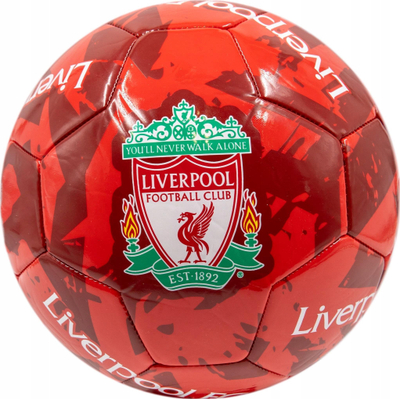 Top futbolli Liverpool FC 7009800, numri 5, TPU, i kuq