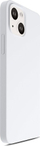 Mbrojtëse silikoni 3MK MagCase për iPhone 15 Plus, MagSafe, silver white