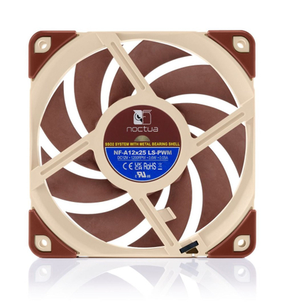 Ftohës Noctua NF-A12x25, 12 cm, i bronztë / bezhë