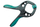 Klamer me susta Wolfcraft FZ 3630000, hapje 40mm, plastike, e zezë