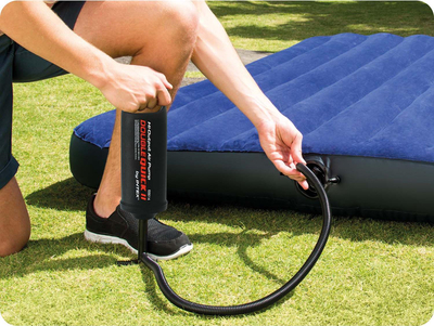Рачна пумпа Intex Medium 68614, 36 cm, со 3 млазници, црна