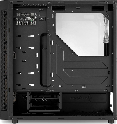 Kasë Sharkoon TG5 Pro, RGB, Midi Tower, i zi