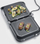 Grill elektrik Severin KG 2395, 31x25cm, 7 programe, ngjyrë argjendi
