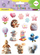 Tatuazh i larshëm BaByliss Animals Fluffy HAPPY COLOR, set 15 x 20 cm, 10 copë, i shumëngjyrshëm