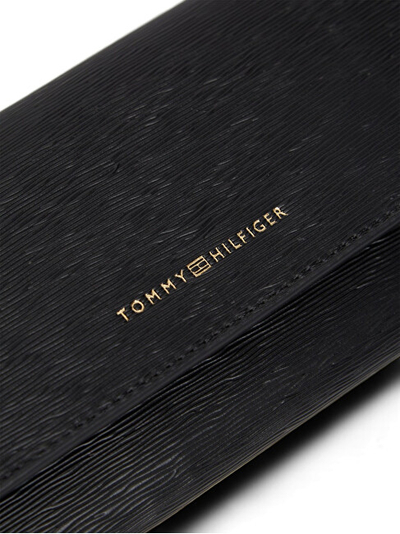 Portofol Tommy Hilfiger Modern Flap, për gra, i zi