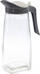 Кана за вода од стакло Excellent Houseware, 1.5L, со капак, транспарентна