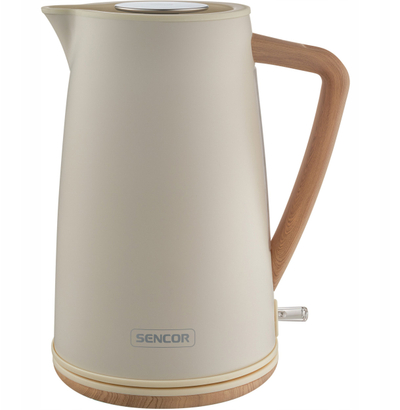 Çajnik elektrik Sencor SWK 2717YG, 1.7L, 2200W, bezhë