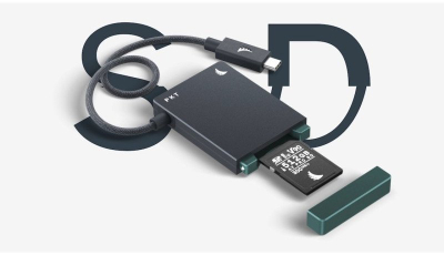 Lexues kartash Angelbird PKT SD, USB C 3.2 Gen 1, për SDXC UHS II, gri
