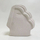 Dekor tavoline qeramike Humans 22x5x24,5Hcm (HM4585), bardhë