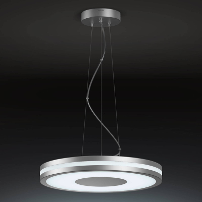 Llambadar tavani Philips Hue Being Pendant, i varur, kompatibil me Hue Bridge, ngjyrë alumini