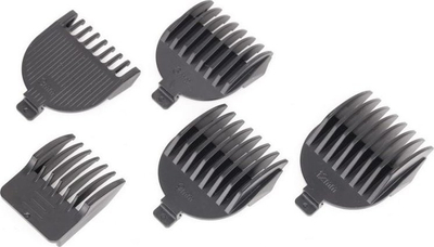 Set qethëse flokësh dhe mjekre ZMG20, 5 në 1, pa kabëll, ekran LED, gri