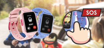 Smartwatch për fëmijë Bemi SmartWatch Play 2, 1.85", 4G LTE, blu e errët