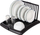 Tharëse enësh Vilde Dish Rack, 45x39x26cm, plastike, e zezë