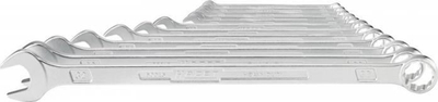 Set çelsash të kombinuar Hazet 163-12, ekstra të gjatë, 12 copë, argjendtë mat