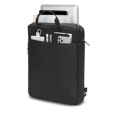 Торба за лаптоп Dicota Eco Tote Bag Motion D31877, 15.6\", RPET, црна