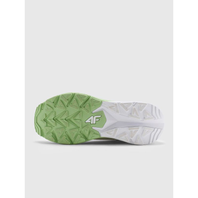 Спортски патики за жени 4F Speed Hiker, TPU и мрежа, гумен ѓон, бели