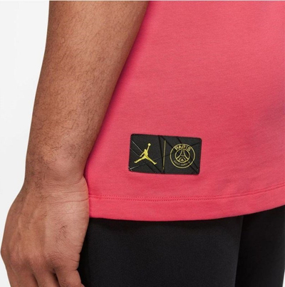 Bluzë Nike PSG Jordan M DV0634 648, pambuk poliester, e kuqe