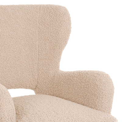 Kolltuk Mylie 66x75x93Hcm (HM8394.23), bardhë