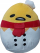 Lodër plushe Squishmallows Kuromi, 8", Sanrio Hello Kitty, shumëngjyrëshe