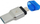 Lexues kartash USB Type A/ Type C Kingston MOBILELITE DUO 3C(FCR-ML3C), metalike, e kaltër
