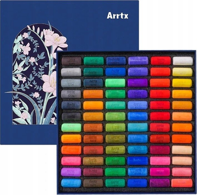 Set pastelësh të butë Arrtx LC303762, 72 ngjyra, për artistë
