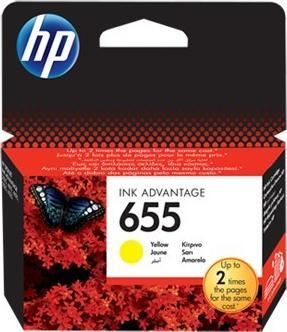 Ngjyrë HP 655 CZ112AE - Deskjet, 600 faqe, e verdhë