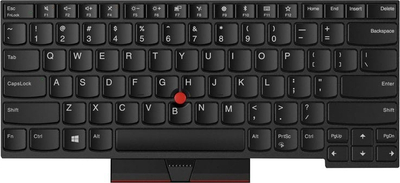 Tastierë për laptop Lenovo ThinkPad T480, layout GB, me drita, e zezë