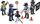 Set lodrash Playmobil Action Heroes Police 71730, figura policësh, me aksesorë