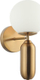 Llampa murale Netlighting Aldeva Modern 1 Light Wall Lamp, E27, 40W max, ngjyrë bronzi i vjetër