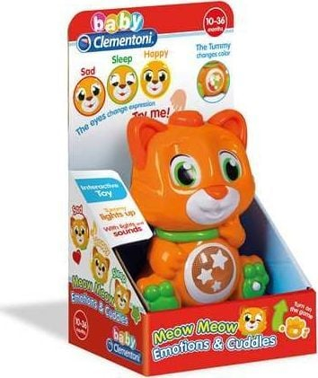 Lodër interaktive Clementoni Kitten Friend 17240, mace me emocione, shumëngjyrëshe