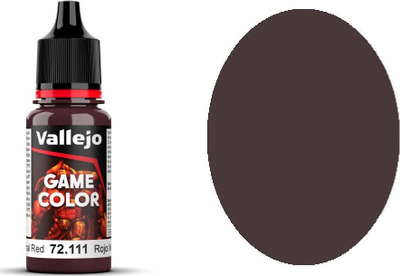 Bojë akrilike Vallejo Game Color VJP72111, 18ml, Nocturnal Red