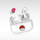 Kофчињa OTL Technologies Pokemon Pokeball, бели/црвени