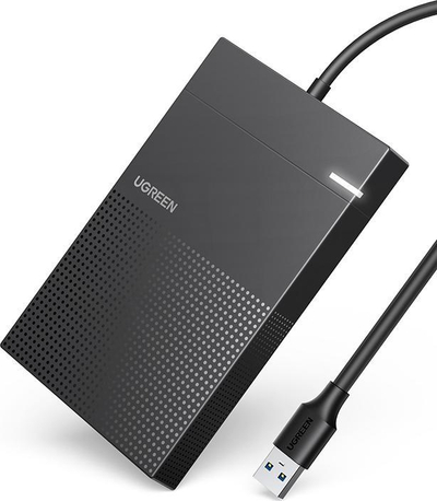 Надворешно куќиште Ugreen за HDD SSD 2.5\", USB 3.2 5Gbps, црно