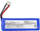 Bateri për altoparlant CoreParts MBXSPKR-BA033, 3000mAh 3.7V Li-Pol, blu