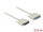 Kabllo zgjatuese seriale Delock 86907, DB-25 M në DB-25 F, 50cm, bezhë