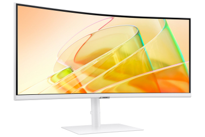 Monitor Samsung S65TC computer, 34", 3440 x 1440, 100 Hz, i bardhë