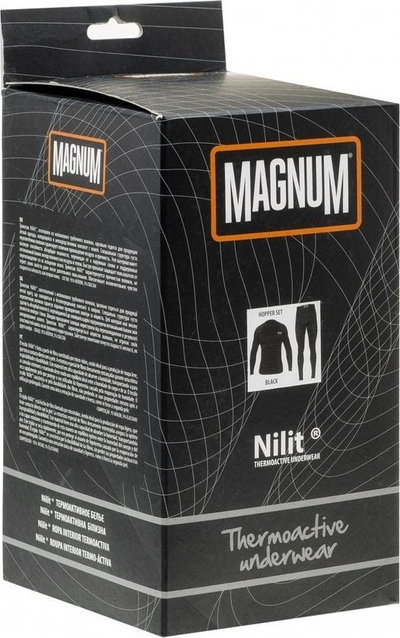 Set të brendshme termike Magnum Hopper, najlon elastan, për meshkuj, grafit