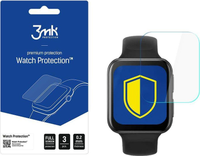 Folie mbrojtëse 3MK ARC për Oppo Watch 2 42mm, transparente