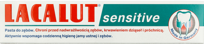 Pasta dhëmbësh Lacalut Sensitive, 75 ml
