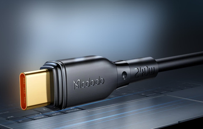 Kabllo karikimi Mcdodo USB C, 2m, 5A 240W, e zezë
